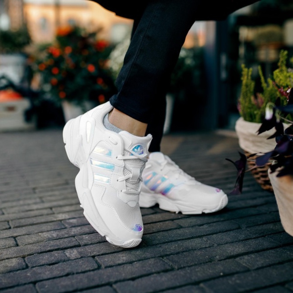 White adidas